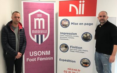 NII, imprimeur officiel de l’USONM Football !