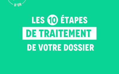 Les 10 étapes du traitement de votre dossier chez Nii