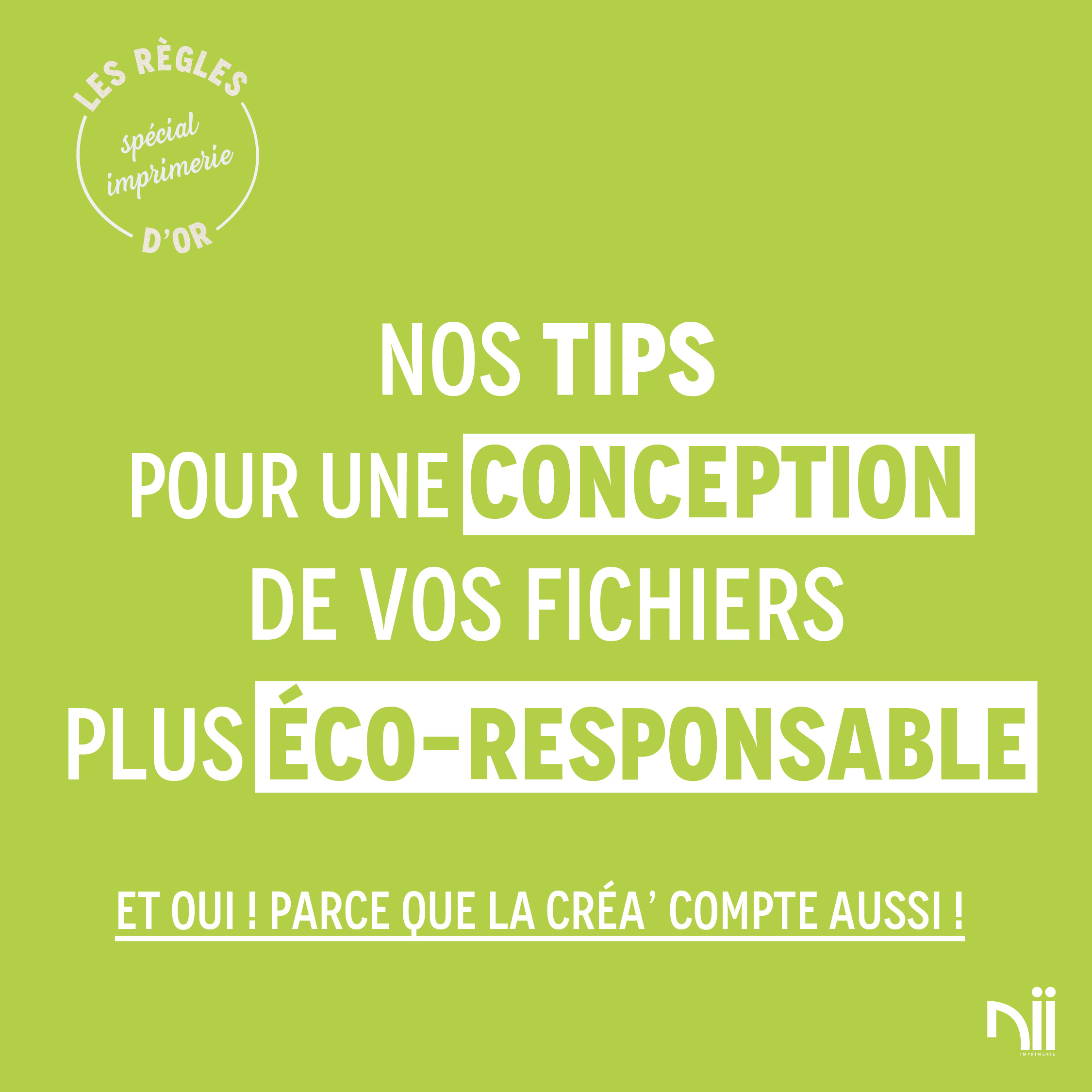 Eco-conception ; fichier éco-responsable ; limiter son impact environnemental