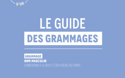 Le guide des grammages papiers